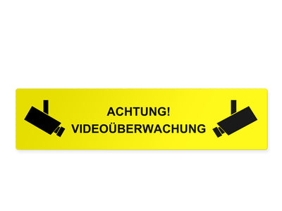 schild-lang-achtung-videoueberwachunggelb