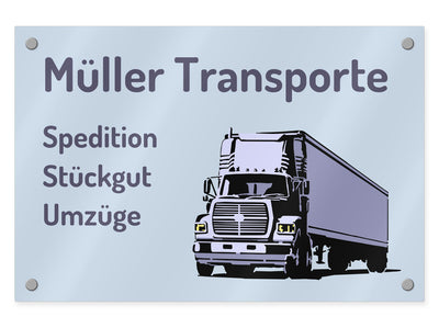 firmenschild-acrylglas-quer-transportunternehmen