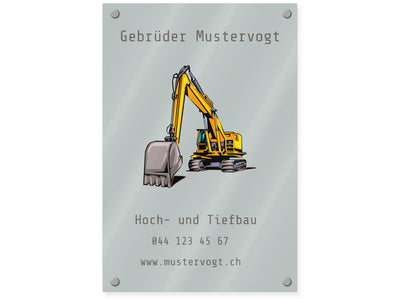 firmenschild-acrylglas-hoch-bauunternehmen