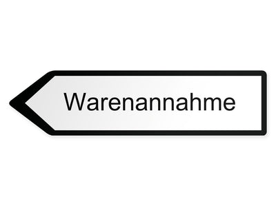 wegweiser-links-gross-warenannahme