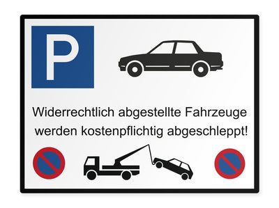 parkplatzschild-alu-quer-auto