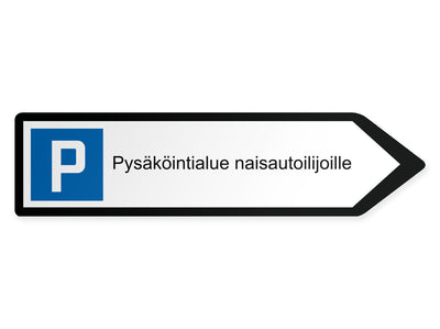 wegweiser-rechts-mittel-frauenparkplatz