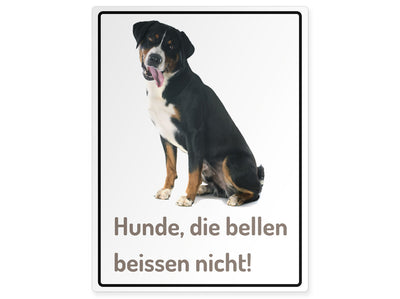 tierschild-hoch-hunde-die-bellen-beissen-nicht