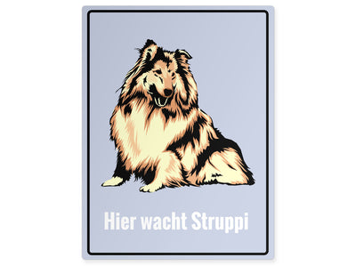 tierschild-hoch-hier-wacht-struppi