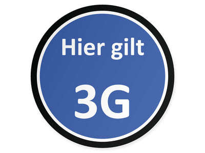 hinweisschild-3g-regel-rund