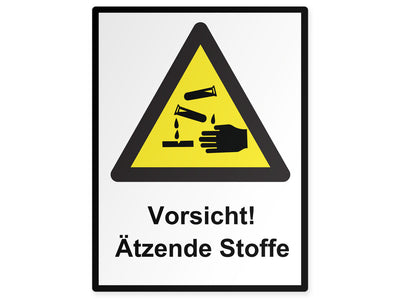 warnschild-hoch-warnung-vor-aetzenden-stoffen-aluminium