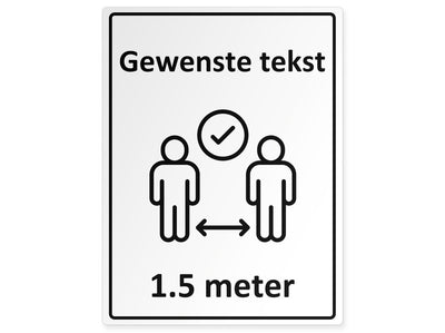 hinweisschild-mindestabstand-2-meter-wunschtext